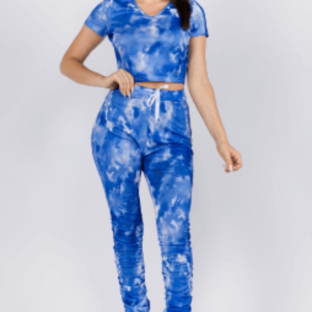 Casual TieDye Stacked Set Multiple Colors